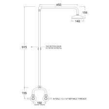 RL9599 Line Drawing